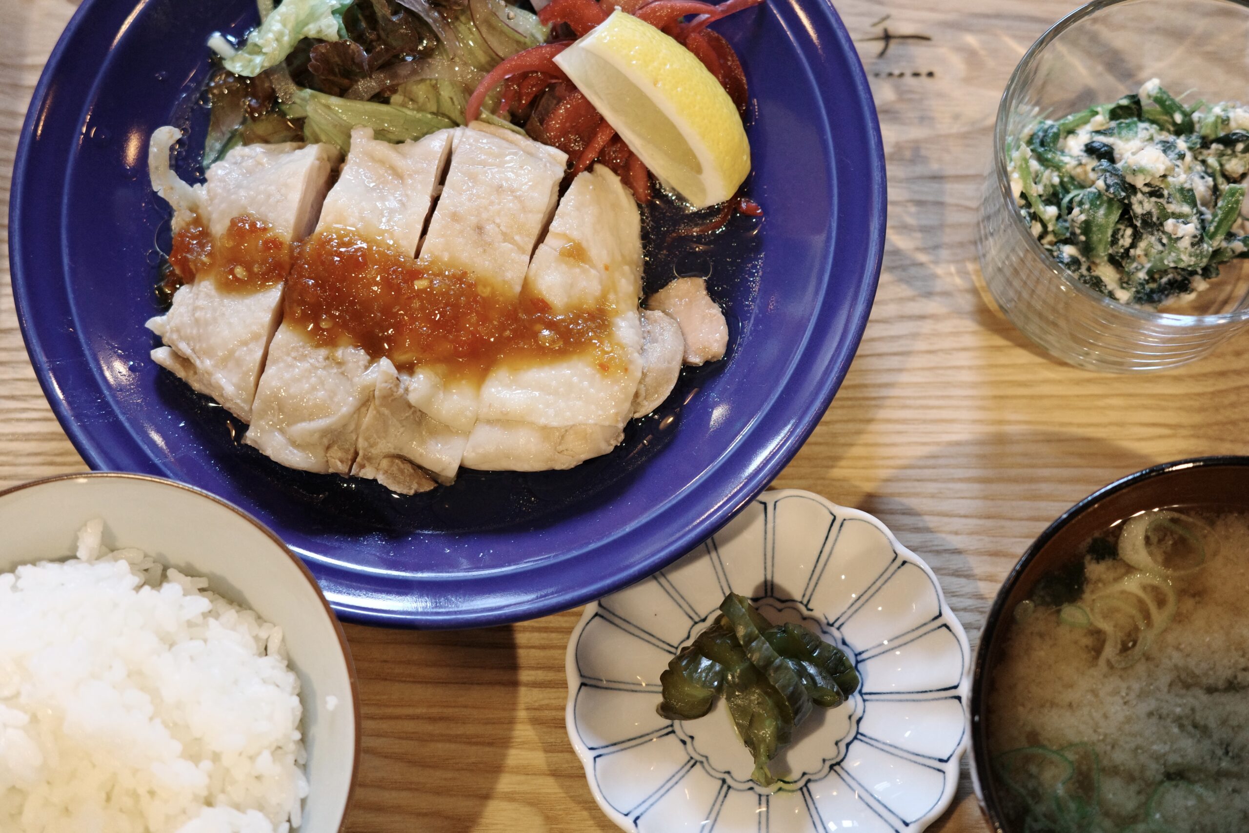 カオマンガイ風チキン定食